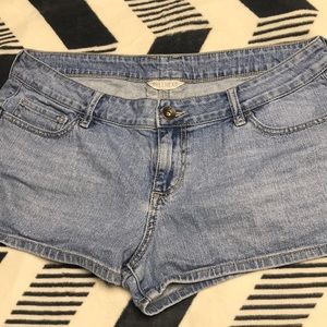 Juniors jean shorts